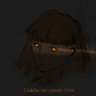 liable to catch fire