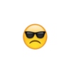 sad sunglasses emoji