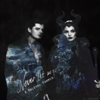 never let me go - maleficent/diaval