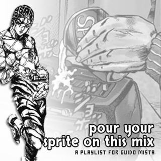 pour your sprite on this mix