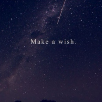 Walking on a dream while making wishes.