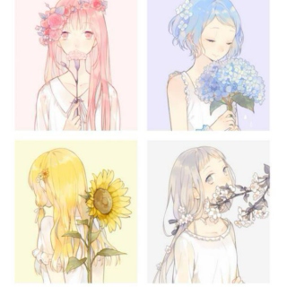 ❀ fanmix yourself: flower edition ❀
