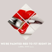 We're Painted Red To Fit Right In - October 2012 Mix