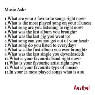 Music Asks