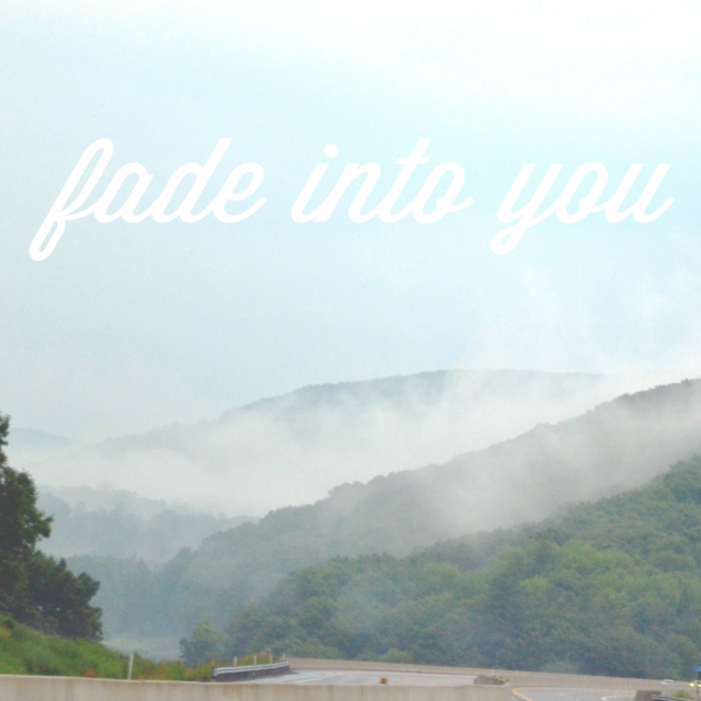 fade into you