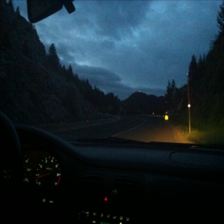 Driving til 5 am
