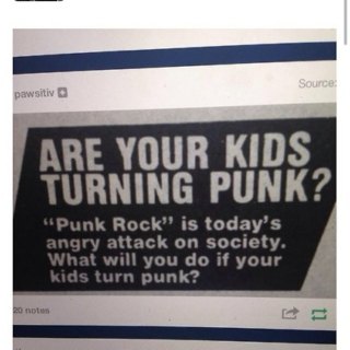 Punk rock is good for you, Billy