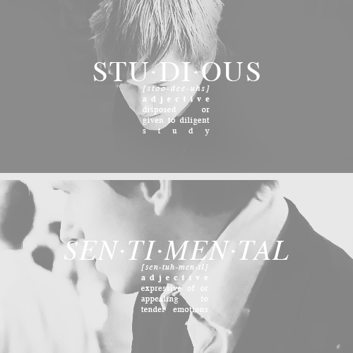 studious or sentimental