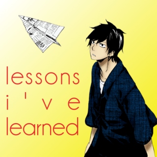 lessons i've learned