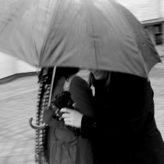 your umbrella to the rain