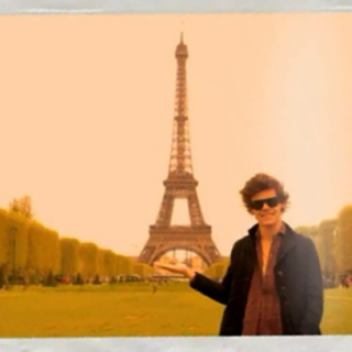 Paris with Harry.