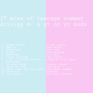 27 minutes of teenage summer driving