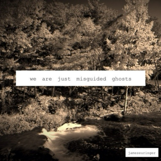 we are just misguided ghosts