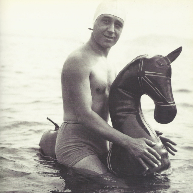 Abel Gance at the beach