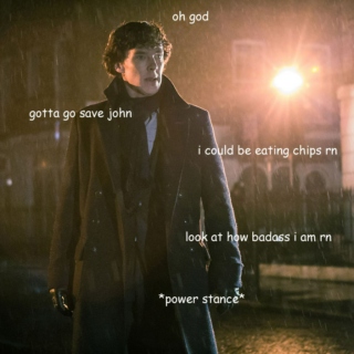 Music Sherlock plays when he wants to feel badass