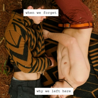 when we forget why we left here