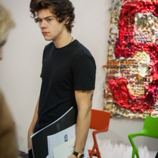 Harry as a painter