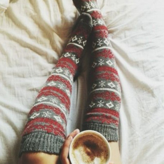 Hot Coffee & Fuzzy Socks