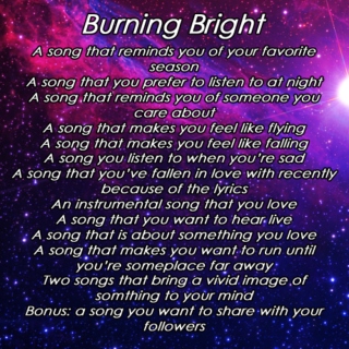 Burning Bright
