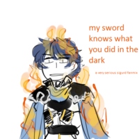 my sword knows what you did in the dark