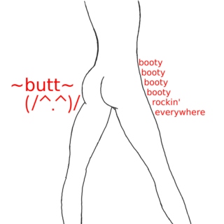 For those who bop the booty only half the time