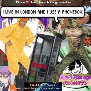I live in London and I use a phonebox