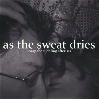 as the sweat dries