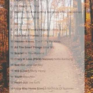 autumn playlist 