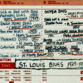 Jeffrey Lee Peirce Mix Tape - St. Louis Blues 1929-1935