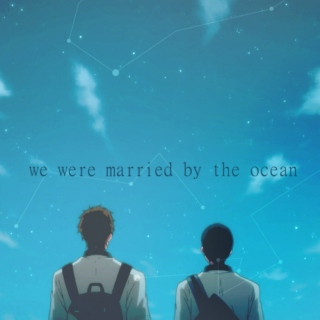 we were married by the ocean