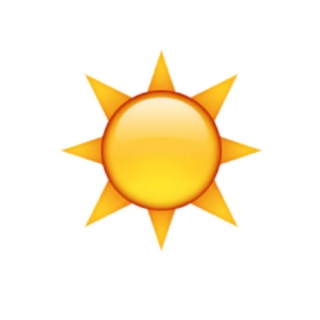 Sun Emoji