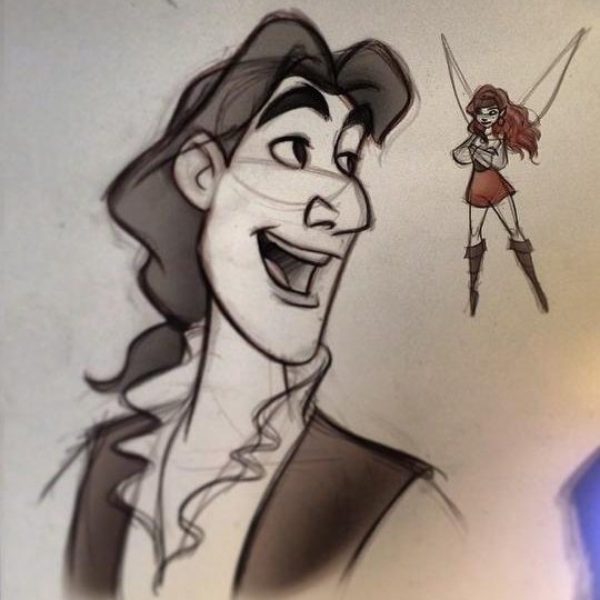 Clochette et la Fée Pirate [DisneyToon - 2014] - Page 15 James_and_Zarina_Concept_Art-8237