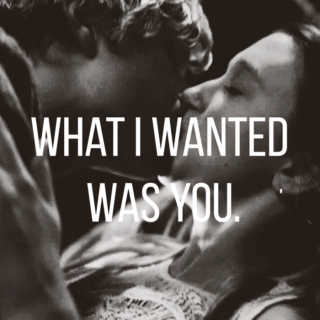 what i wanted was you.