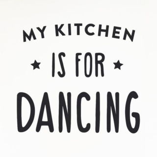 Dancing in the kitchen