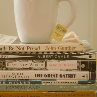 Cuppa tea, good book, bliss.