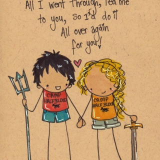 "As Long as We're Together" - Percy and Annabeth
