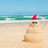 christmas in australia on a scorching summer's day