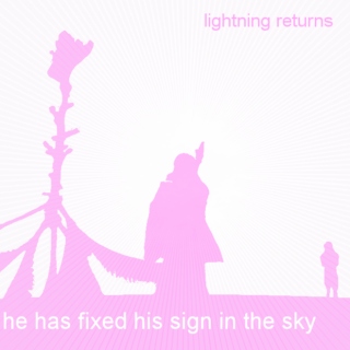 he has fixed his sign in the sky