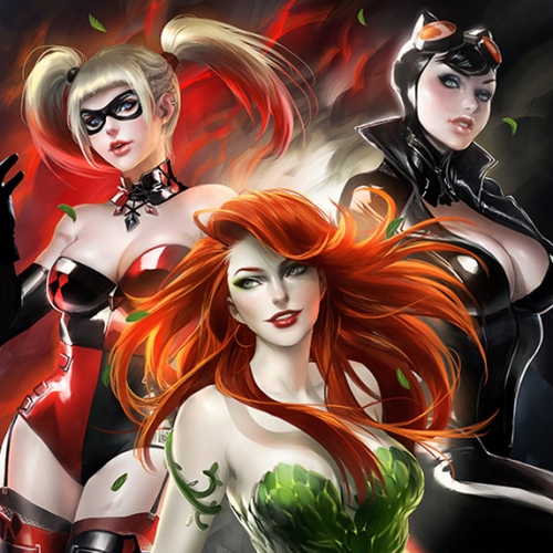 Stream 8 free Batman + Catwoman + Gotham City Sirens + Harley Quinn +  Poison Ivy playlists | 8tracks music apps