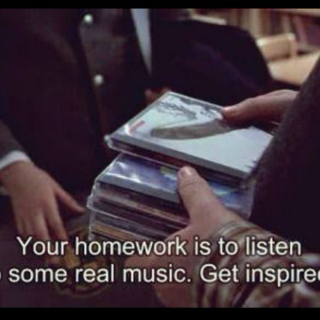 Your homework is to listen some real music
