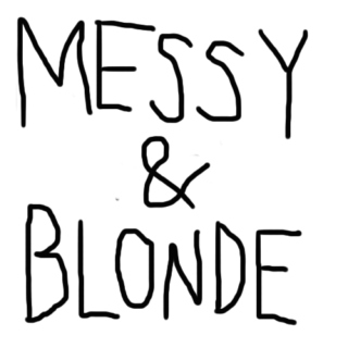 messy & blonde