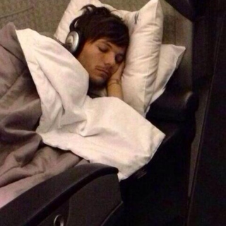 cuddling with louis