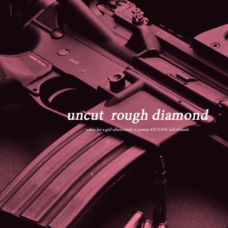 uncut rough diamond