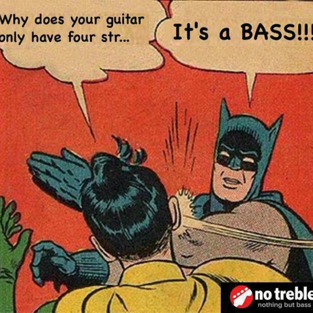 It's a bass