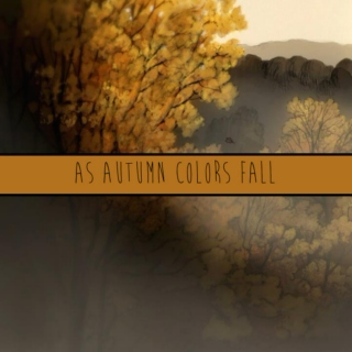 As autumn colors fall