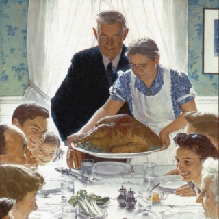 thanksgiving at the table