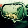 rainy car ride