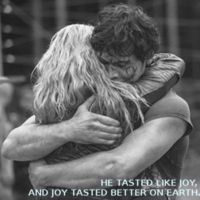 he tasted like joy, and joy tasted better on earth.