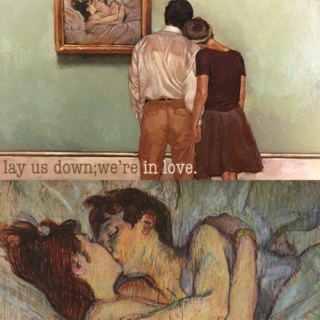 lay us down; we're in love