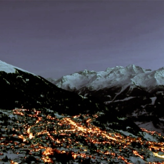Late Night Drive Up To Verbier 